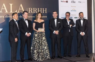 Entrega Premio Trayectoria Directiva RRHH durante La Gala RRHH Entrega Premio Trayectoria Directiva RRHH durante La Gala RRHH